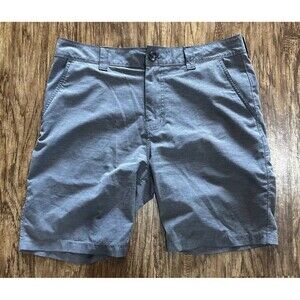 Prana Brion  Shorts Men’s 34 Grey  Lightweight Breathable Outdoor SMALL TEAR